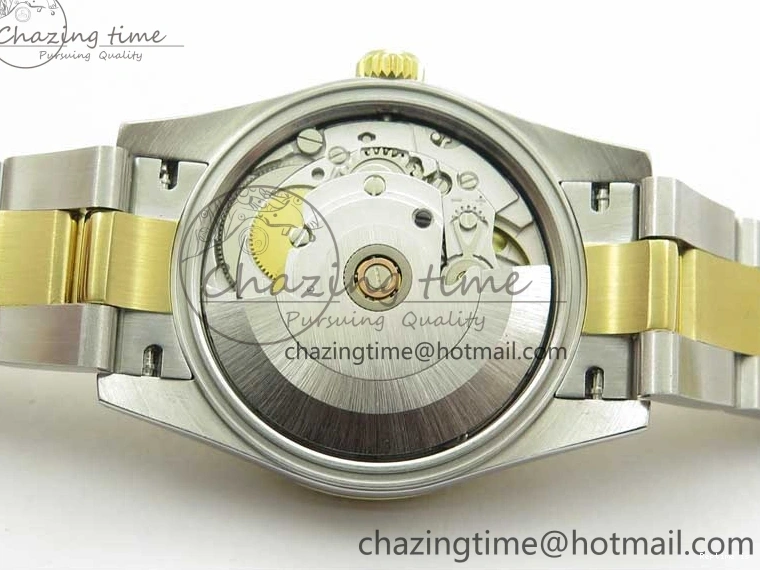 0106 FashionForward Datejust 31mm 278273 SS YG BP Maker Best Edition Gray MOP Diamonds Dial on SS YG Oyster Bracelet 2720